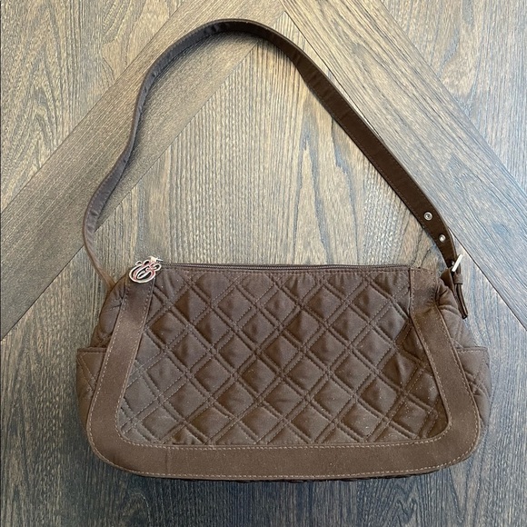 Vera Bradley Small Brown Purse - Picture 1 of 6